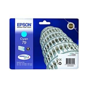 Epson 79 Original Cyan Ink Cartridge Tower of Pisa Series