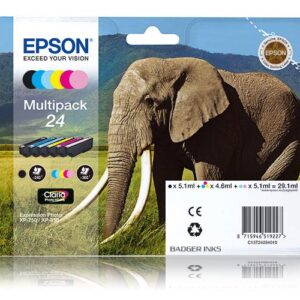Epson 24 Original Ink Cartridge Multipack Elephant Series T2428