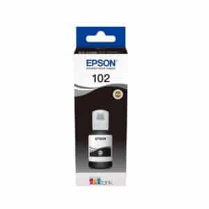 Epson 102 Original Black EcoTank Pigment Ink Bottle C13T03R140