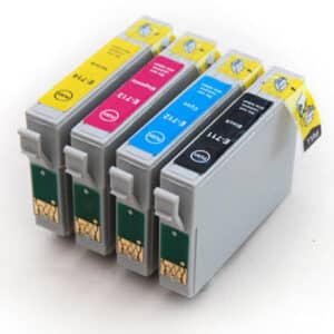 Epson Compatible Ink Cartridges 4 Item Multipack - T0715 / TO715 / E-715 / E-895
