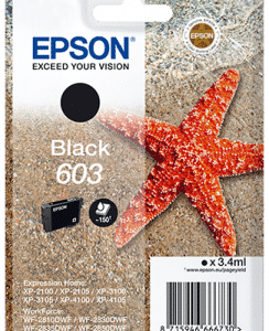 Epson 603 Original Black Ink Cartridge Starfish Inks