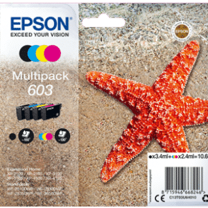 Epson 603 Multipack Original Ink Cartridges Starfish Inks