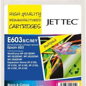 E603 Remanufactured Ink Cartridges Starfish Series - 4 Item Multipack