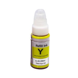 GI-590 Yellow Compatible Canon Printer Ink Bottle 1606C001