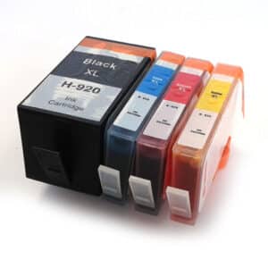 HP920XL Compatible Cyan, Magenta, Yellow & Black Printer Ink Cartridges - 4 item Multipack