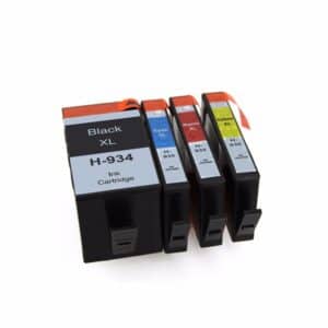 H-934XL & H-935XL Full Set of 4 Compatible Ink Cartridges HP934XL HP935XL