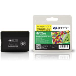 HP932 XL Black HP JetTec Remanufactured Ink Cartridge H932BXL