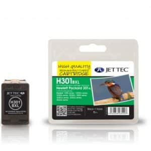 HP301XL Jettec Black Remanufactured Printer Ink Cartridge
