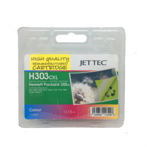 H303CXL Colour Jettec High Capacity Remanufactured Ink Cartridge - HP303XL