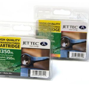 HP350XL Black + HP351XL Colour High Capacity Remanufactured Ink Cartridges