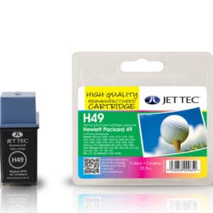 HP49 JetTec Remanufactured Colour Ink Cartridge H49