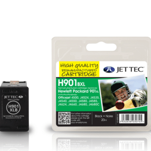 HP901BXL Black Jettec Remanufactured Ink Cartridge H901BXL