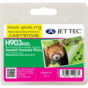 HP 903XL Magenta Jettec Remanufactured Ink Cartridge HP903XL
