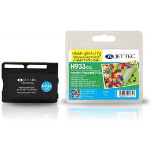 HP933 XL Cyan HP JetTec Remanufactured Ink Cartridge H933CXL