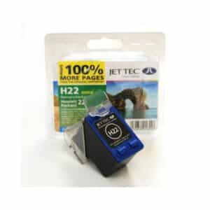 HP22 / C9325A Tri-colour Remanufactured HP Ink Cartridge
