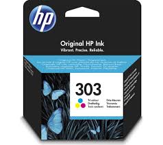 HP 303 Colour Original Printer Ink Cartridge - HP303 T6N01AE
