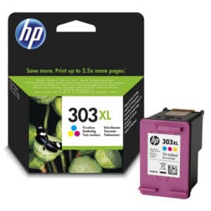 HP 303XL Colour Original High Capacity Printer Ink Cartridge - HP303XL T6N03AE