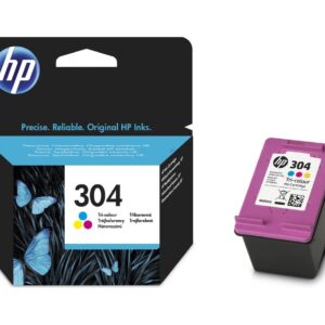 HP 304 Colour Original Printer Ink Cartridge - HP304 N9K05AE