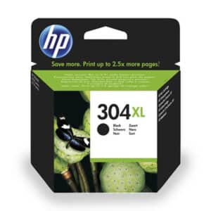 HP 304 High Capacity Black Original Printer Ink Cartridge - HP304XL / N9K08AE
