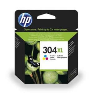 HP 304 High Capacity Colour Original HP Printer Ink Cartridge - HP304XL / N9K07AE