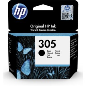 HP 305 Black Original Printer Ink Cartridge - HP305 3YM61AE