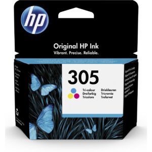 HP 305 Colour Original Printer Ink Cartridge - HP305 3YM60AE