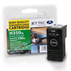 HP 350XL High Capacity Black JetTec Remanufactured Ink Cartridge H 350XL