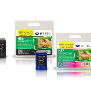 HP56 + HP57 Black & Colour Remanufactured Ink Cartridges