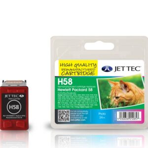 HP58 Photo Colour Remanufactured Ink Cartridge HP 58