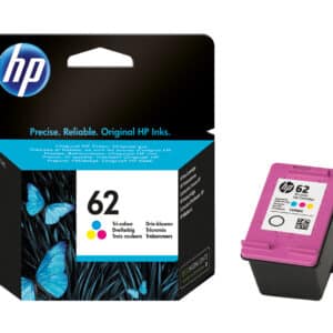 HP62 Tri-colour Original HP Ink Cartridge HP 62 C2P06AE