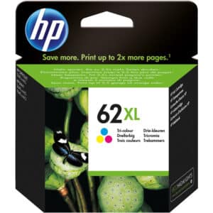 HP62XL Tri-colour Original Extra Large HP Ink Cartridge HP-62XL C2P07AE