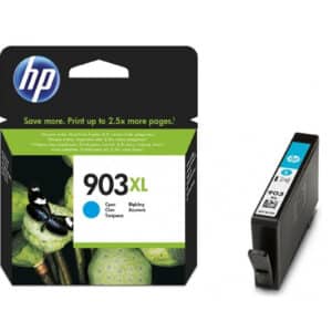 HP 903XL Cyan Original High Capacity Printer Ink Cartridge HP903XL T6M03AE