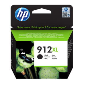 HP 912XL Black Original High Capacity Printer Ink Cartridge - HP912XL HP3YL84AE