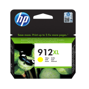HP 912XL Yellow Original High Capacity Printer Ink Cartridge - HP912XL HP3YL83AE
