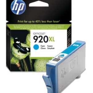 HP 920 Cyan Original High Capacity Printer Ink Cartridge - HP920XL