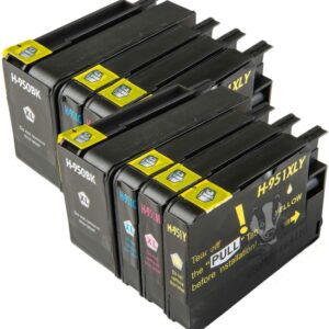 HP950XL - HP951XL x2 Sets Compatible Printer Ink Cartridges - 8 item Multipack