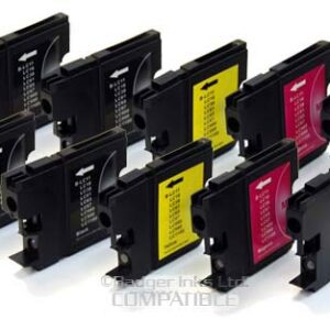 LC1100 Compatible Ink Cartridges - 2 Sets plus 2 extra Black