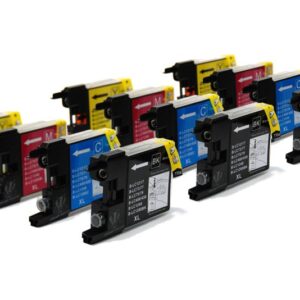 LC1220 / LC1240 x3 Sets Brother Compatible Ink Cartridges -12 Pack