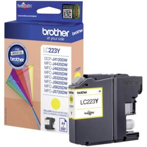 LC223Y Yellow Original Brother Ink Cartridge LC223