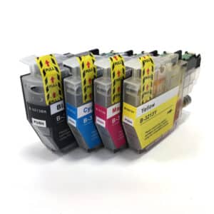 LC3213 Cyan, Magenta, Yellow & Black Compatible Ink Cartridges LC-3213