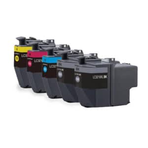 LC3219XL Full Set plus EXTRA Black Compatible Ink Cartridges - 5 Pack