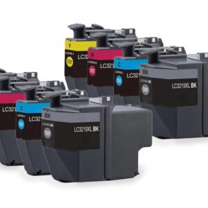 LC3219XL Cyan, Magenta, Yellow & Black Compatible Ink Cartridges LC-3219 / LC-3217 - 8 item Multipack