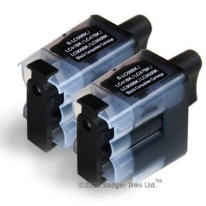 LC09 / LC41 / LC47 / LC900 / LC950 x2 Black Compatible Ink Cartridges
