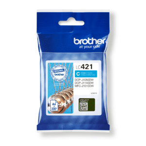 LC421 Cyan Original Brother Ink Cartridge LC-421
