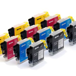 Brother Compatible Ink Cartridges 12 Item Multipack LC985 / LC39