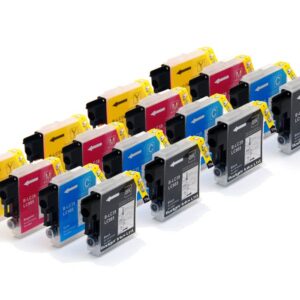 Brother Compatible Ink Cartridges 16 Item Multipack LC985 / LC39