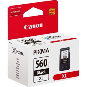 PG560XL Black High Capacity Original Canon Printer Ink Cartridge PG-560XL
