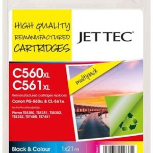 PG560XL / CL561XL High Capacity Remanufactured Canon Printer Ink Cartridge PG-560XL CL-561XL