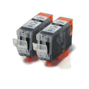 Canon 525 Twin Pack Black Compatible Ink Cartridges - PGI-525
