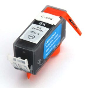 Canon Compatible Black Ink Cartridge - PGI-520Bk fully chipped and ready to use